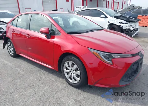 2020 Toyota Corolla Le z USA, uszkodzony, nr VIN JTDEPRAE4LJ110287